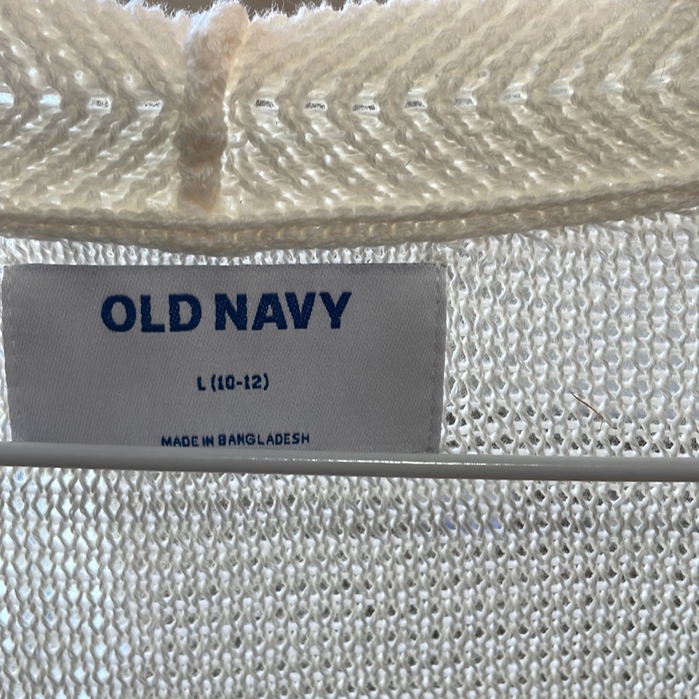 Kids white old navy cardigan - Picture 3 of 3